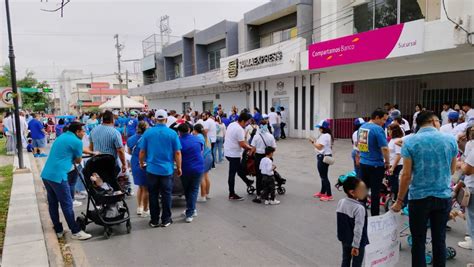 Realizan Caminata Azul en Paseo Colón de Torreón por Día del Autismo