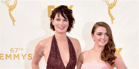 Game Of Thrones Stars Lena Headey Maisie Williams Reunite For