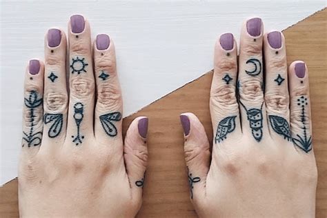 Tatuajes En Los Dedos Con Significado Para Hombres Y Mujeres