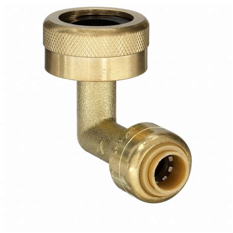 Sharkbite Elbow Brass Push To Connect X Ght For In Tube Od