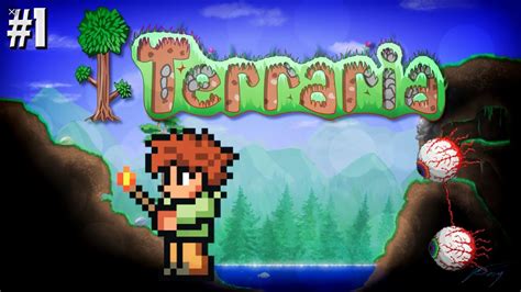 Terraria Lets Play Ep1 Terraria Gameplay Youtube