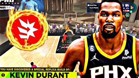 NBA 2K24 KEVIN DURANT 6 11 BUILD Is UNGUARDABLE In THE THEATER On NBA