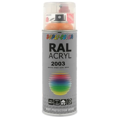 DUPLI COLOR Spraydose RAL Acryl pastellorange glänzend 400 ml RAL 2003