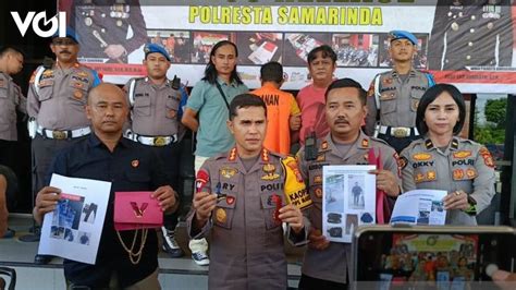 Pelaku Pencurian Modus Pecah Kaca Mobil Di Masjid Agung Samarinda