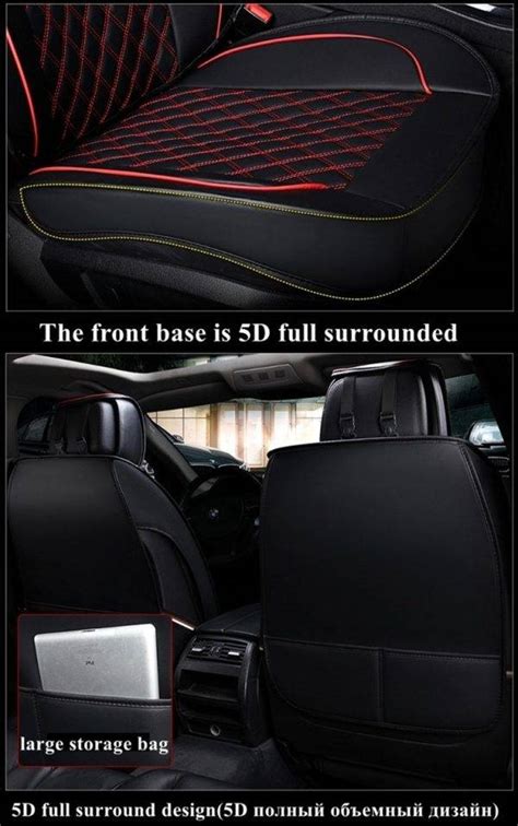 Kit Funda Cubre Asiento Volante Auto Premium Luxury Completo Importadora