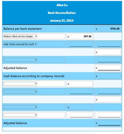 Solved Bank Reconciliation A Properly Prepared Bank Chegg