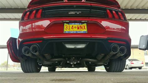 2019 Ford Mustang Gt Active Exhaust