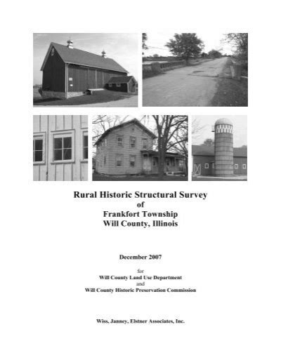 Frankfort Full Report Pdf Will County Land Use