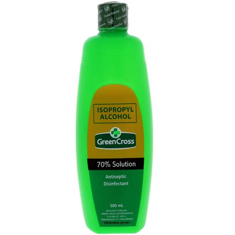 Green Cross Rubbing Alcohol 500ml Limit 2 Sunshine Grocery