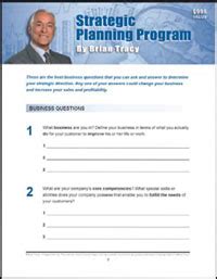 Goal Setting Worksheet Brian Tracy