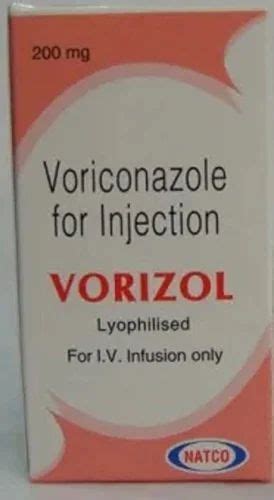 Voriconazole 200Mg Vorizol 200 Mg Injection Treatment Severe Fungal