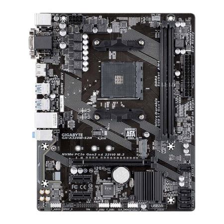 Placa Mãe Gigabyte GA A320M S2H DDR4 AM4 Chipset AMD A320 Concórdia