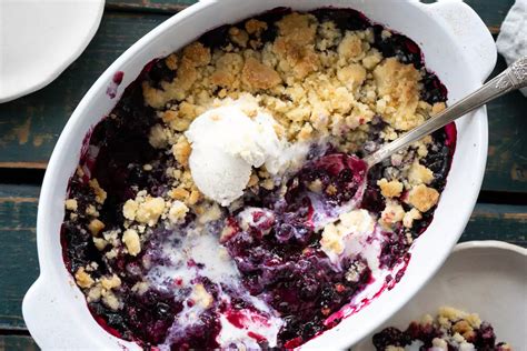 Easy Blueberry Lemon Cobbler