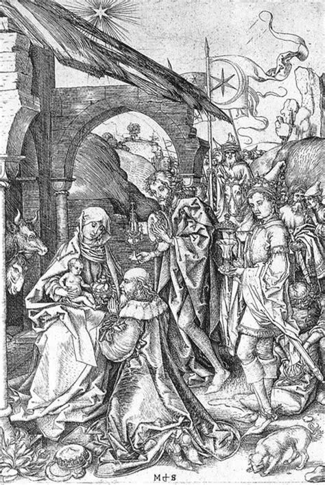 Adoration Of The Magi 1475 Martin Schongauer WikiArt Org