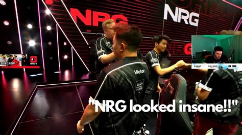 Tarik Reacts To Nrg Dominating Victory Against Kru Youtube