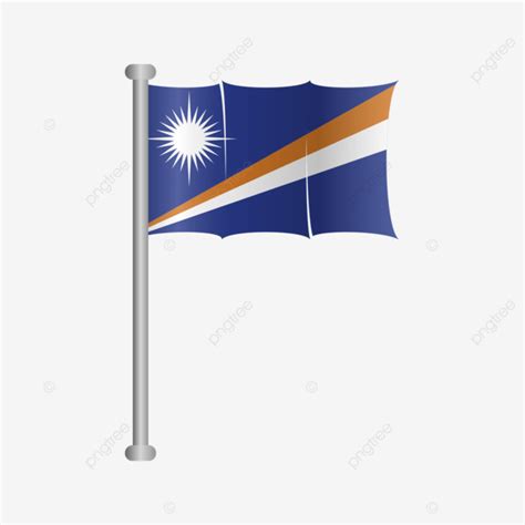 Marshall Islands Flag Vector Marshall Islands Flag Country Png And