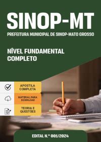 Prefeitura De Sinop Mt Retifica Dois Concursos P Blicos Mais De