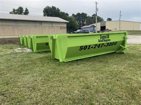 Hook Lift Roll Off Dumpsters — Ozark Dumpster Manufacturing