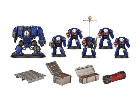 Warhammer 40k Buildpaint Model Set Series 1 Space Marine Heavy Assault