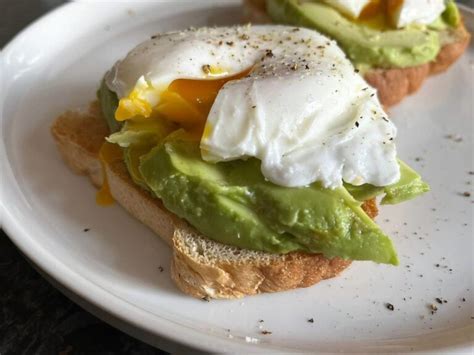 Easy poached eggs with avocado on toast | Delia Cooks Food Blog