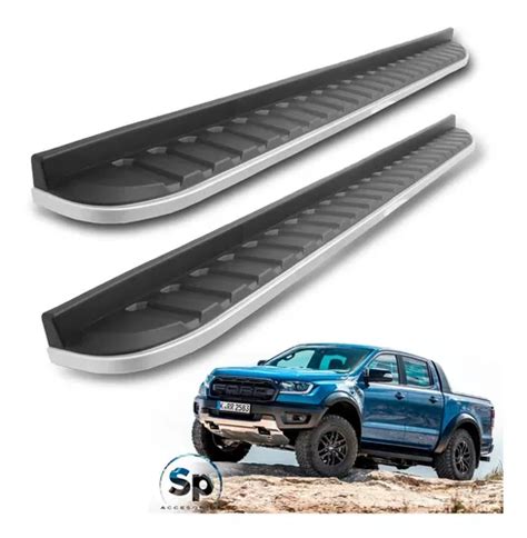 Estribos Wildtrak Para Ford Ranger 2016 2023 Negro Raptor