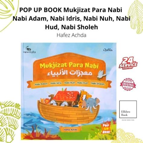 Promo POP UP BOOK Mukjizat Para Nabi Nabi Adam Idris Nuh Hud