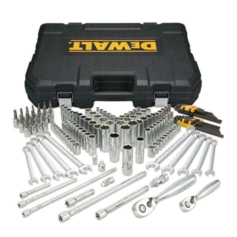 Kit De Herramientas Mecánicas Y Juego De Dados Dewalt 156 P Envío gratis