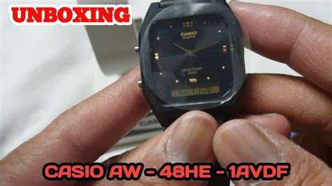 Unboxing Casio Aw He Avdf Youtube