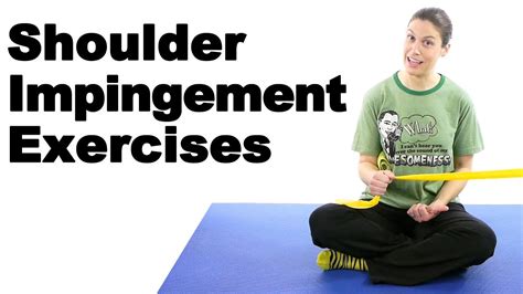 Shoulder Impingement Exercises Ask Doctor Jo Rotator Cuff Exercises Shoulder Impingement