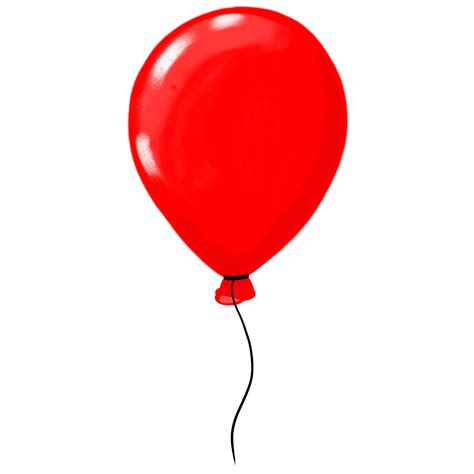 Red Balloon Clipart Png