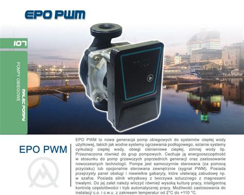 Malec Pompy Epo Pwm Elektroniczna Pompa Obiegowa Do