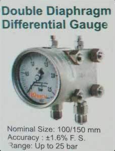 Double Diaphragm Differential Gauge At Best Price In Navi Mumbai