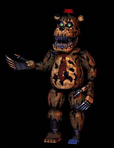 Pin By Artistmcoolis On Awesome Nightmare Animatronic Models Fnaf