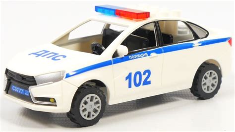 Build A Lego Police Car Gorod Masterov Lada Vesta Police Car