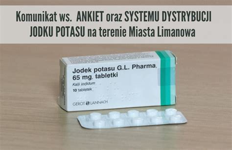 System dystrybucji jodku potasu na terenie Miasta Limanowa Urząd