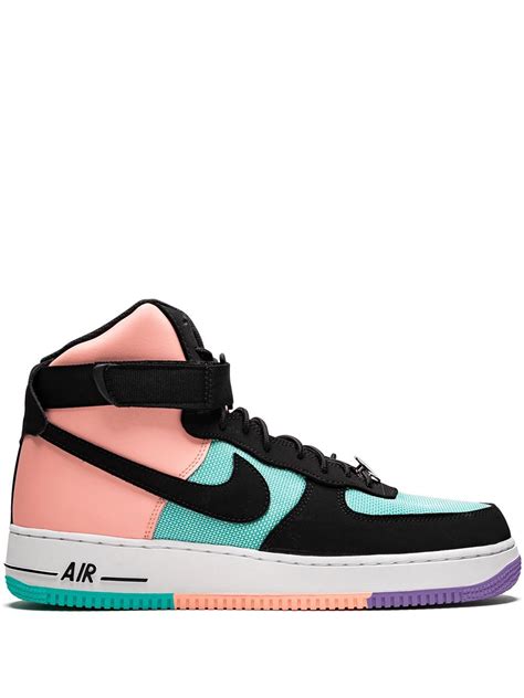 Nike Air Force 1 High Top Sneakers Blue In 2023 Nike Air Shoes Sneakers Fashion Sneakers Blue