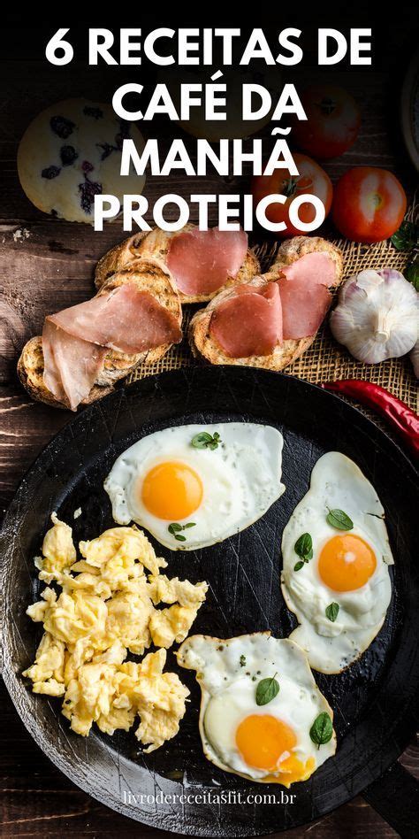 Receitas De Caf Da Manh Proteico Livro De Receitas Fit Healthy