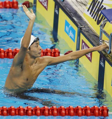 2011年世界水泳選手権の競泳男子100メートル：競泳・入江陵介 写真特集 リオ五輪・パラリンピック 2016：時事ドットコム