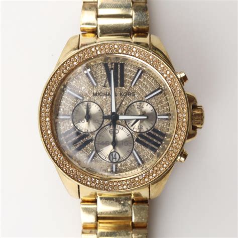 Michael Kors Wren Crystal Pave Chronograph Watch Property Room