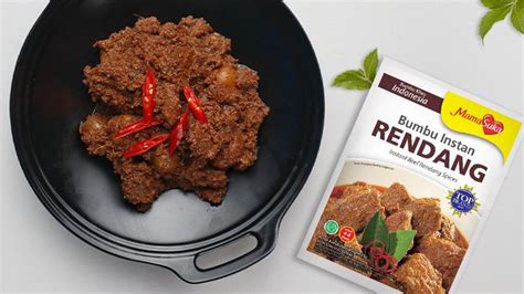 Cara Membuat Rendang Daging Sapi Empuk Kg Pakai Bumbu Instan Campur