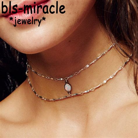 Bls Miracle New Fashion Crystal Accessories Bohemia Choker Necklaces