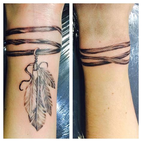 Bracelet Poignet Plumes Tattoos Animal Tattoo Tatoos