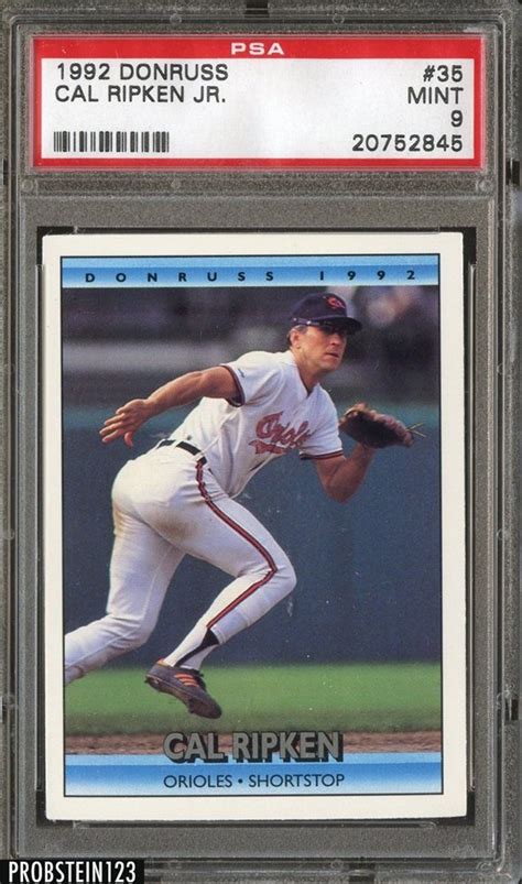 Auction Prices Realized Baseball Cards Donruss Cal Ripken Jr