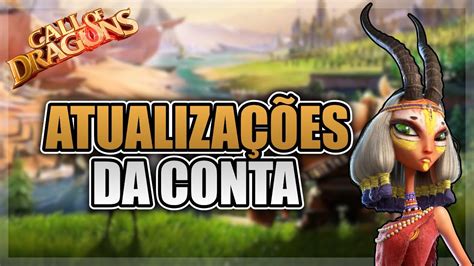 COMO ESTÁ A MINHA CONTA NO CALL OF DRAGONS YouTube