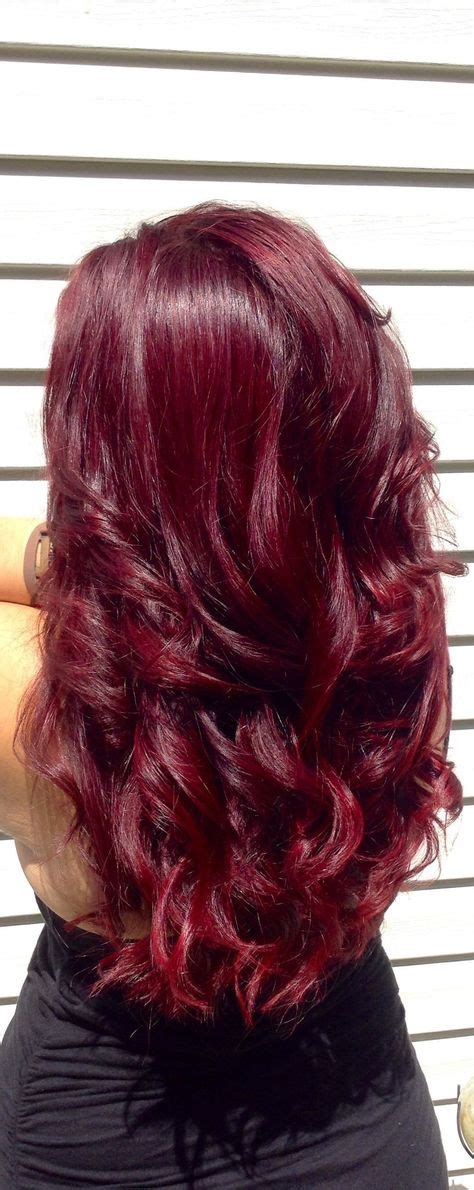 7 Red burgundy hair color ideas | burgundy hair, hair color, long hair ...