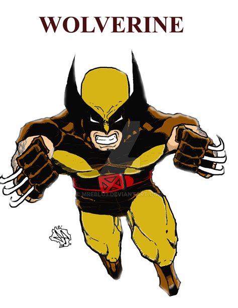 Wolverine Classic By Mreblu3 On Deviantart