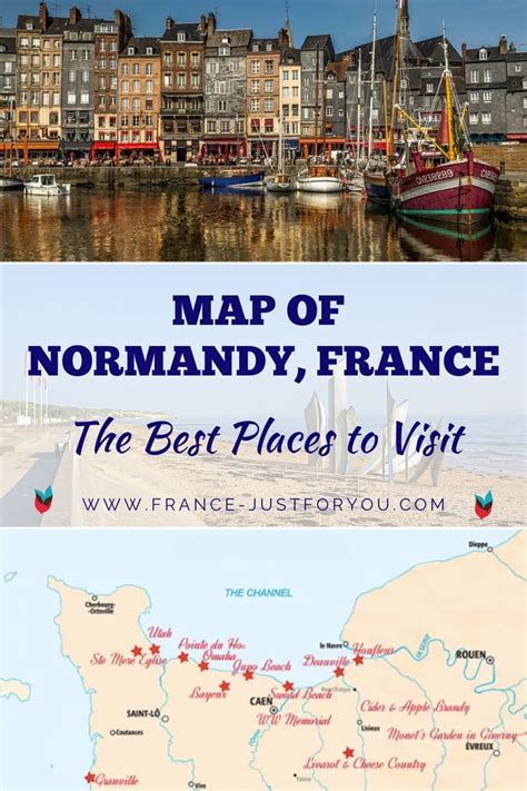 Map Of Normandy France The Best Places To Visit In 2024 Normandy