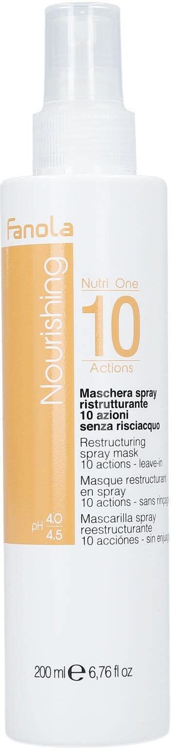 Maska Do W Os W Fanola Nourishing Restructuring Spray Mask Maska W