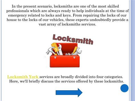 Ppt Four Major Types Of Locksmiths Services Powerpoint Presentation