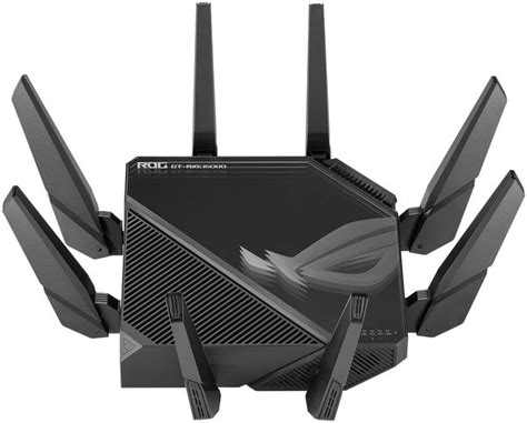 Asus Rog Rapture Gt Axe16000 Wireless Quad Band Gaming Router Speeds Up To 16000 Mb S Wi Fi 6e